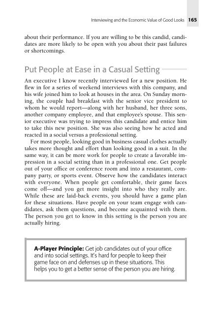 How to Hire A-Players: Finding the Top People for ... - GIT home page