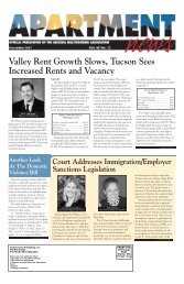 Valley Rent Growth Slows, Tucson Sees Increased Rents and ...