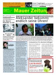 November-Ausgabe der Mauer Zeitung - Liesing online