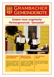 Grambacher Gemeindebote