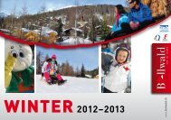 Winter 2012–2013 - Bellwald Tourismus