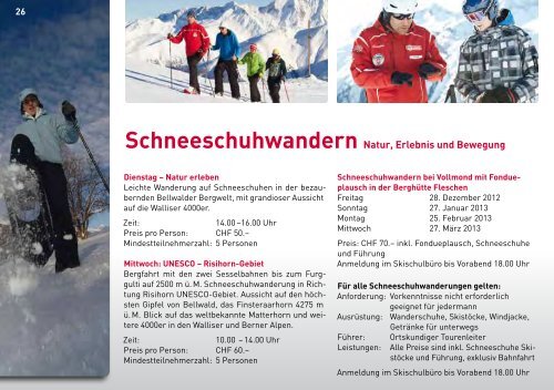 Winter 2012–2013 - Bellwald Tourismus