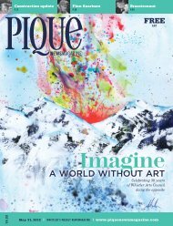 Digital Edition - Pique Newsmagazine