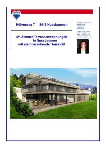 Doku Nussbaumen 2 - Marisol Garcia Borkheim Immobilien
