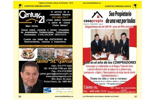 2 agentes inmobiliarios - Directorio Comercial 2012