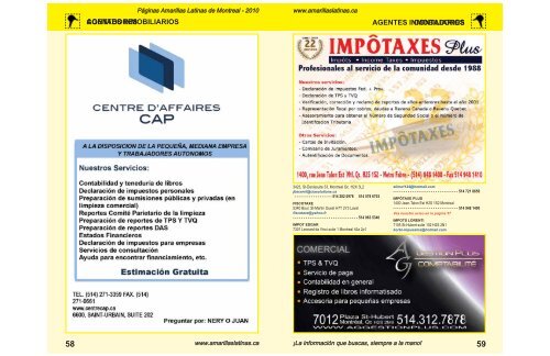 2 agentes inmobiliarios - Directorio Comercial 2012