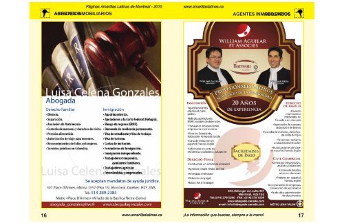 2 agentes inmobiliarios - Directorio Comercial 2012