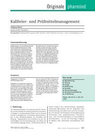 Kalibrier- und Prüfmittelmanagement - gempex GmbH