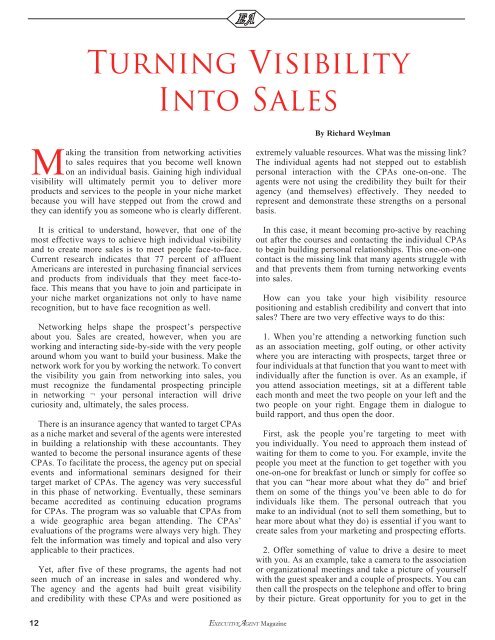 Southern California - Executive Agent Magazine