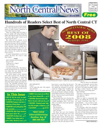 Hundreds of Readers Select Best of North Central CT - The North ...