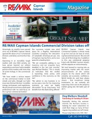 Magazine issue 14 (8th July 2011) - RE/MAX Cayman Islands