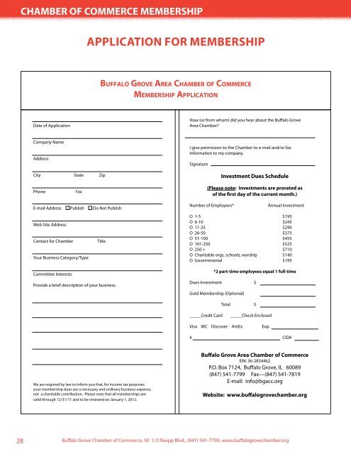 2011-12 Buffalo Grove Community Guide - Communities