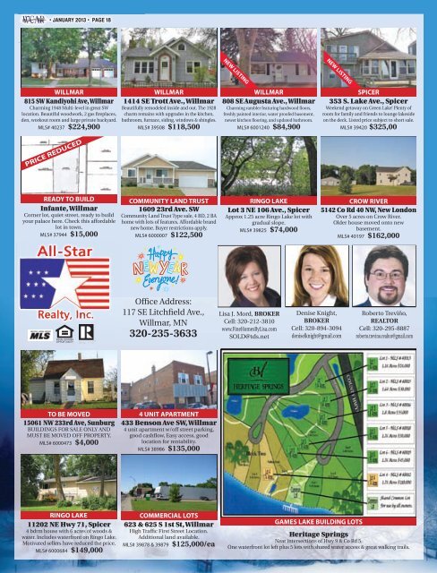 WCAR Open HOuse Weekend - West Central Association of Realtors