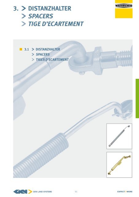 barre d'attelage suPerieure hydrauliQue - GKN Walterscheid GmbH