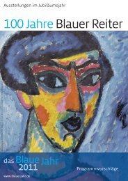 Blaue Jahr Blauer Reiter Blaue Welten