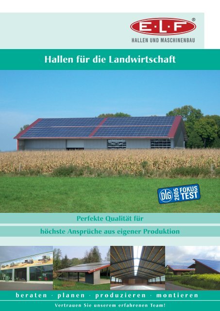 Landwirtschaftshallenprospekt (de) - ELF Hallen