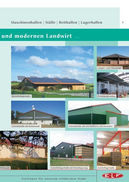 Landwirtschaftshallenprospekt (de) - ELF Hallen