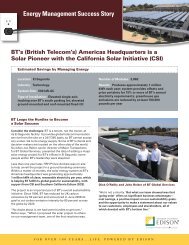 Energy Management Success Story - Southern California Edison