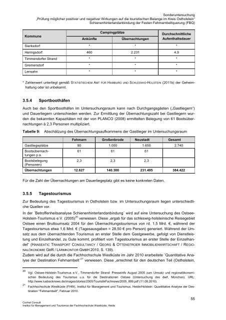 Sonderuntersuchung „Prüfung möglicher positiver und negativer ...