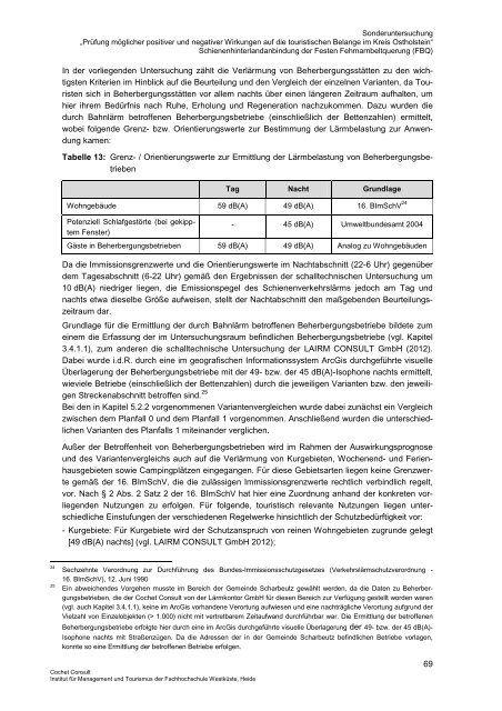 Sonderuntersuchung „Prüfung möglicher positiver und negativer ...