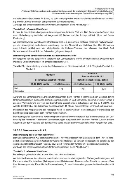 Sonderuntersuchung „Prüfung möglicher positiver und negativer ...