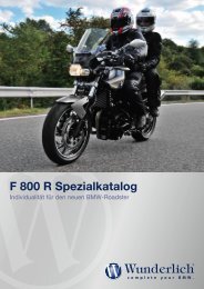 F 800 R Spezialkatalog - REF Motorsport