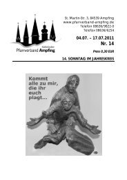 Kirchenanzeiger Nr. 14 vom 04. bis 17.07.2011 - Katholischer ...