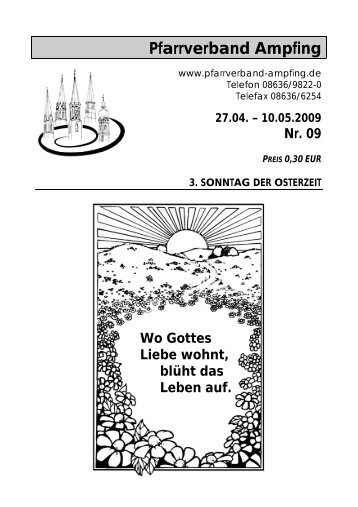 Kirchenanzeiger Nr. 09 vom 27.04. bis 10.05.2009 - Katholischer ...