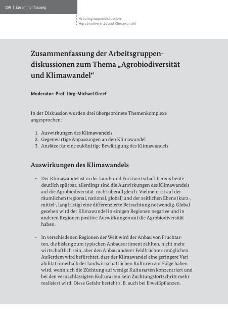 Agrobiodiversität in Deutschland - Genres