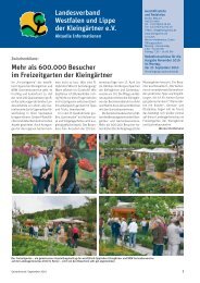 Landesverband Braunschweig Gartenfreunde e.V. Mehr als 600.000 ...