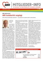 Ausgabe 01-2010 - AWO Mecklenburg-Vorpommern