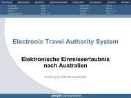 ETA Handbuch - Australische Botschaft