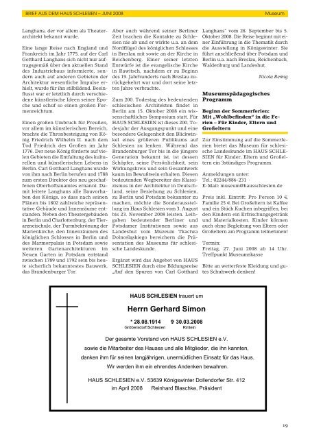 Download als PDF-Datei - Haus Schlesien