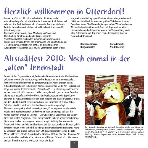 Altstadtfest 2010 - Otterndorf