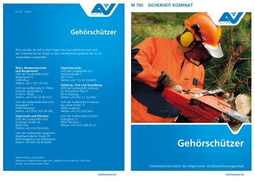 Merkblatt M 700 Geh