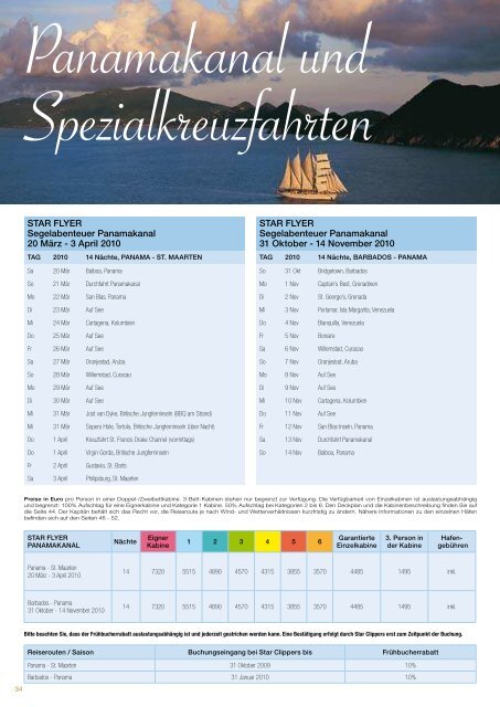 Traumurlaub unter Segeln - Terra Schiffsreisen