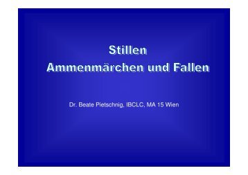 Stillen – Ammenmärchen und Fallen