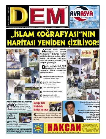 „İslam coĞrafyasi“NIN - Dem Gazetesi