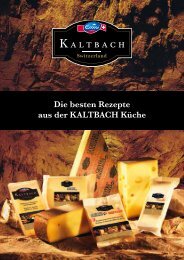 Die besten Rezepte aus der KALTBACH Küche - Emmi