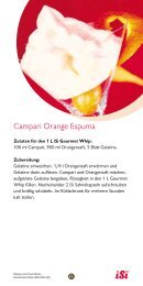 Campari Orange Espuma - Delta Hamburg