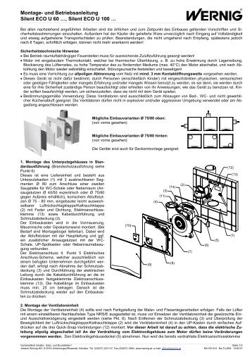 Silent ECO U 100 - Wernig