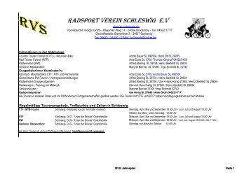 Radsport Verein Schleswig e.V