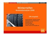 Winterreifen - GfK Panel Services