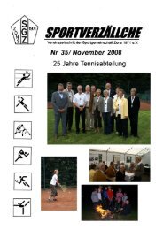 Sportverzällche-Nr. 35 - SG ZONS