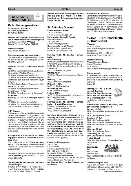 WIR KW 28/2012 - Stadt Ravensburg | Startseite