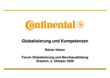 Continental 05.10.2009.pdf - Unternehmerverbaende im Haus der ...