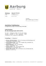 Amtliche Publikation - Aarburg