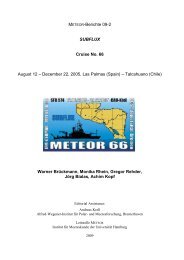 M66/2a - DFG Senatskommission für Ozeanographie