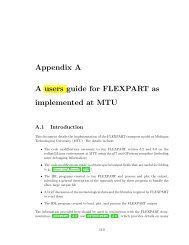 Appendix A A users guide for FLEXPART as implemented at MTU