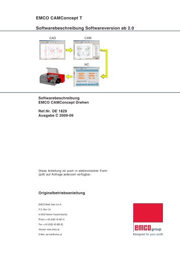 CAM Befehle - Emco Maier GmbH